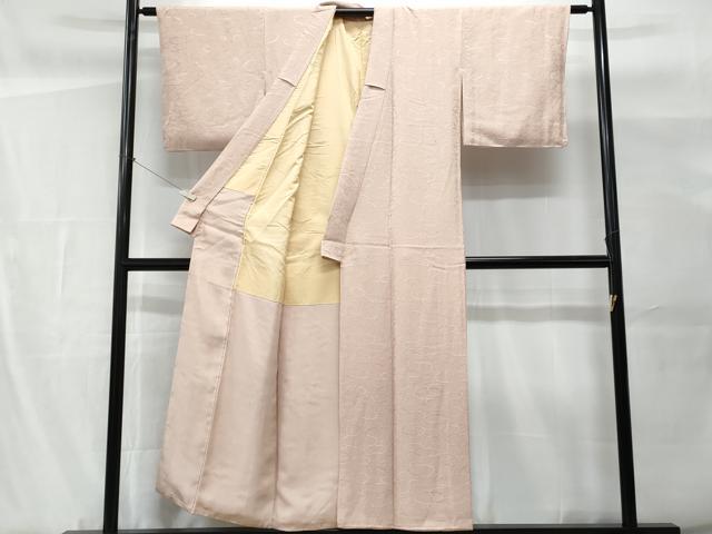 平和屋着物■上質な色無地　吉祥地紋　虹色　正絹　逸品　未使用　CABG9714fb