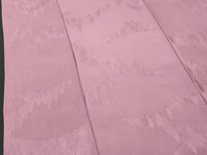 平和屋着物■上質な色無地 樹林地紋 紅藤色 正絹 逸品 CABG9717fb