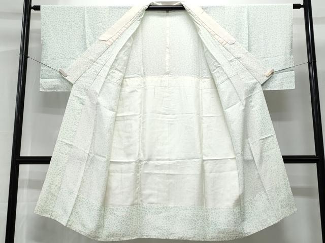 平和屋着物■長襦袢 無双仕立て 舞桜文 正絹 逸品 CABG9721fb