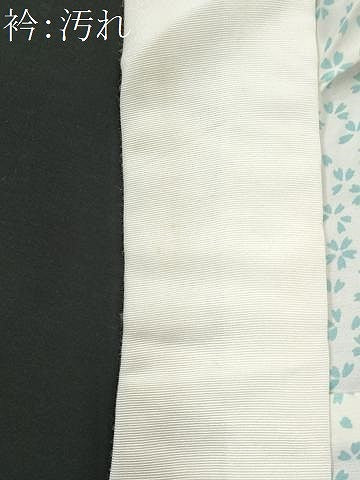 平和屋着物■長襦袢 無双仕立て 舞桜文 正絹 逸品 CABG9721fb