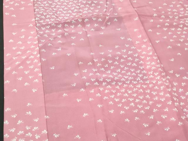 平和屋着物■長襦袢 無双仕立て 舞蝶文 正絹 逸品 CABG9724fb