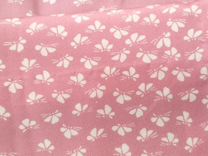 平和屋着物■長襦袢 無双仕立て 舞蝶文 正絹 逸品 CABG9724fb