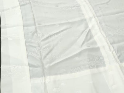 平和屋着物■長襦袢 無双仕立て 流水地紋 正絹 逸品 CABG9730fb