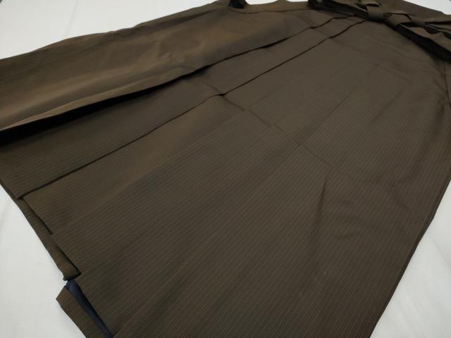 平和屋着物■男性 行灯袴 縞 正絹 逸品 CABG9743fb
