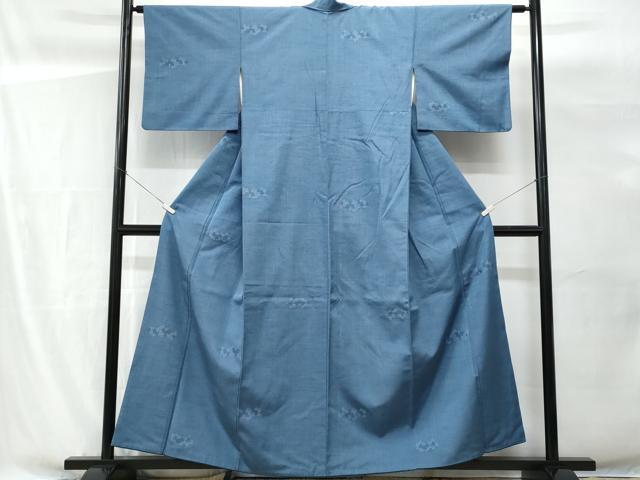 平和屋着物■上質な紬　毘沙門亀甲　正絹　逸品　CABG9752fb