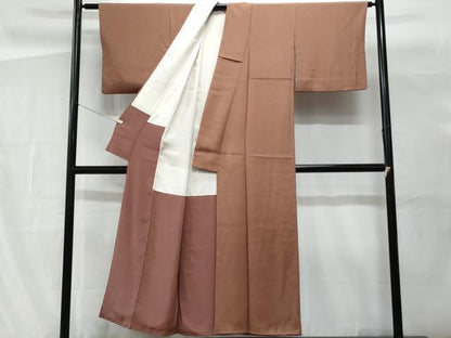 平和屋着物■江戸小紋　扇面小紋柄　正絹　逸品　CABG9755fb