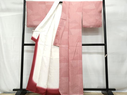 平和屋着物■江戸小紋　切嵌吉祥小紋柄　正絹　逸品　CABG9781fb