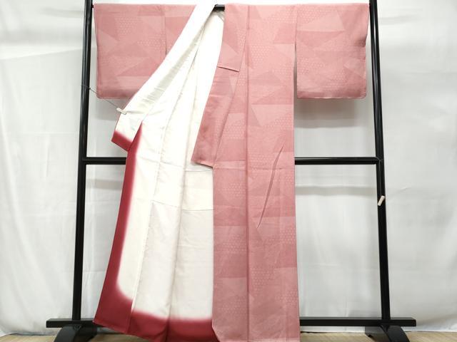 平和屋着物■江戸小紋　切嵌吉祥小紋柄　正絹　逸品　CABG9781fb