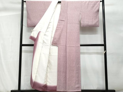 平和屋着物■伝統工芸士　川崎広治作　江戸小紋　吉祥小紋柄　正絹　逸品　CABG9794fb