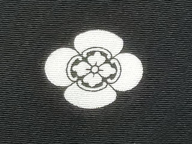 平和屋着物■豪華黒留袖　流水扇面飛鶴吉祥文　金彩　正絹　逸品　CABG9811fb