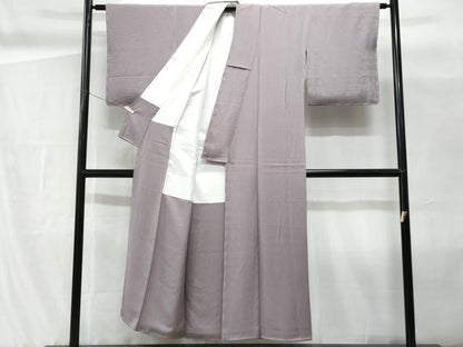平和屋着物■上質な色無地　薄色　正絹　逸品　未使用　CABG9873fb