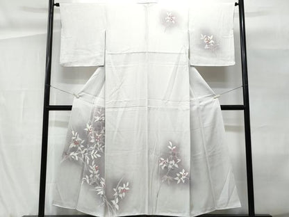 平和屋着物■訪問着　枝木の実　暈し染め　正絹　逸品　CABG9926fb