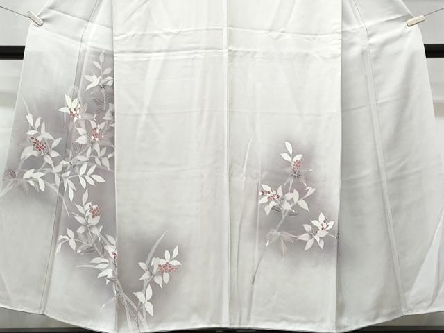 平和屋着物■訪問着　枝木の実　暈し染め　正絹　逸品　CABG9926fb