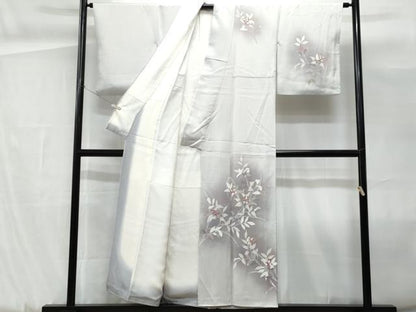 平和屋着物■訪問着　枝木の実　暈し染め　正絹　逸品　CABG9926fb
