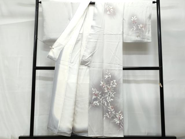 平和屋着物■訪問着　枝木の実　暈し染め　正絹　逸品　CABG9926fb