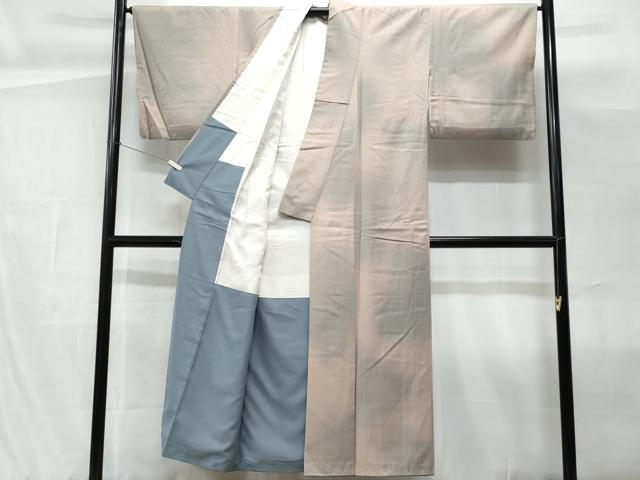 平和屋着物■上質な小紋　吉祥文　暈し染め　正絹　逸品　CABG9928fb