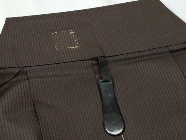 平和屋着物■男性　行灯袴　縞　正絹　逸品　CABG9936fb