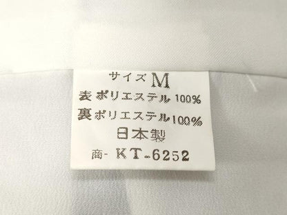 平和屋着物■小紋　舞蝶花文　黒地　金彩　洗える着物　CABH0062ev