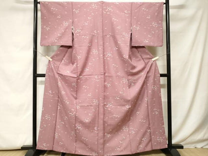 平和屋着物■小紋　舞蝶文　洗える着物　CABH0073ev