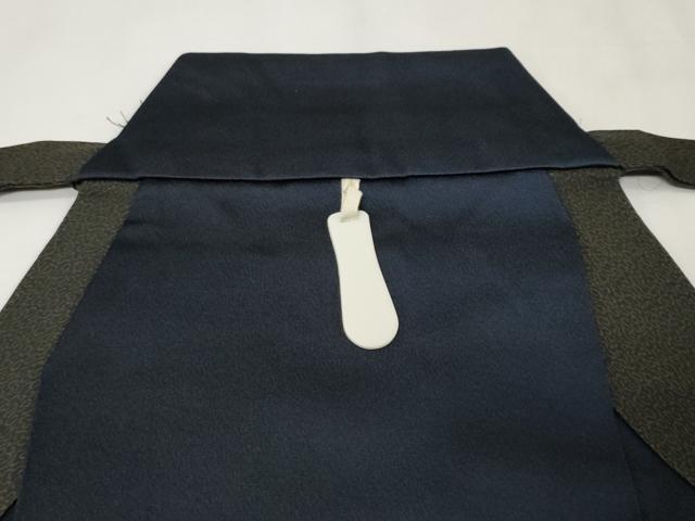 平和屋着物■男性　行灯袴　幾何学文様　洗える着物　CABH0117ev