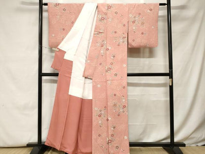 平和屋着物■上質な小紋　辻が花　金彩　正絹　逸品　CABH0147ev