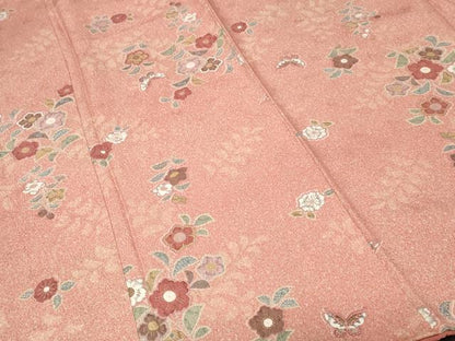 平和屋着物■上質な小紋　辻が花　金彩　正絹　逸品　CABH0147ev