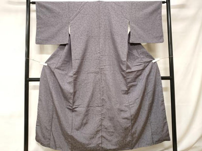 平和屋着物■上質な小紋　唐草文　正絹　逸品　CABH0149ev