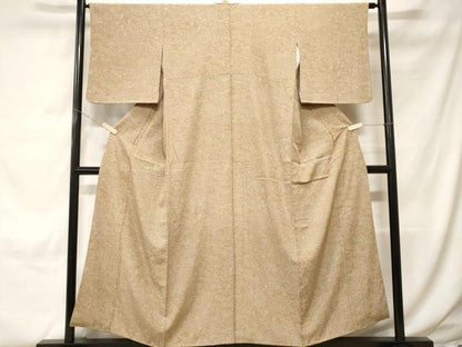 平和屋着物■上質な小紋　風景文　正絹　逸品　CABH0159ev