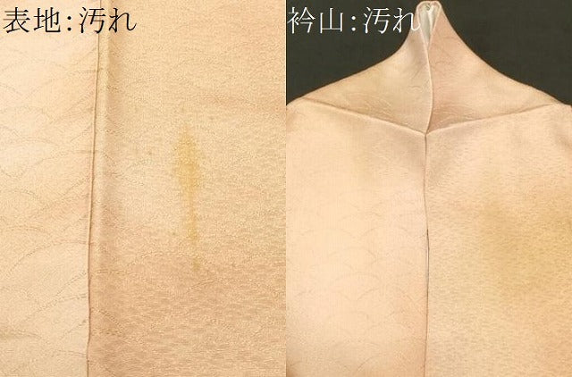 平和屋着物■上質な小紋　霞文　暈し染め　正絹　逸品　CABH0184ev