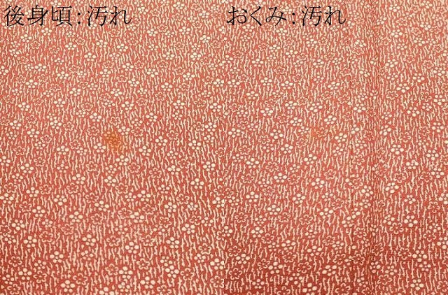 平和屋着物■上質な小紋　梅尽くし文　正絹　逸品　CABH0193ev