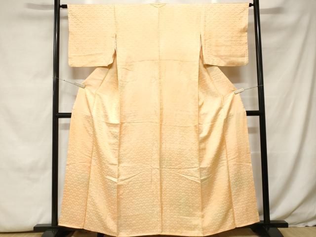 平和屋着物■上質な小紋　霞文　青海波地紋　暈し染め　正絹　逸品　CABH0194ev