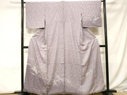 平和屋着物■訪問着　樹林文　暈し染め　金彩　正絹　逸品　CABH0215ev