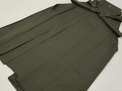 平和屋着物■男性　行灯袴　縞　正絹　逸品　CABH0239ev