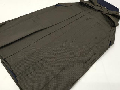 平和屋着物■男性　行灯袴　縞　正絹　逸品　CABH0240ev