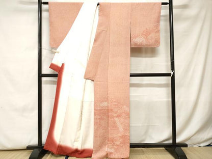 平和屋着物■訪問着　風景文　正絹　逸品　CABH0248ev