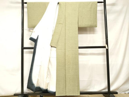 平和屋着物■江戸小紋　流水文　正絹　逸品　CABH0282ev