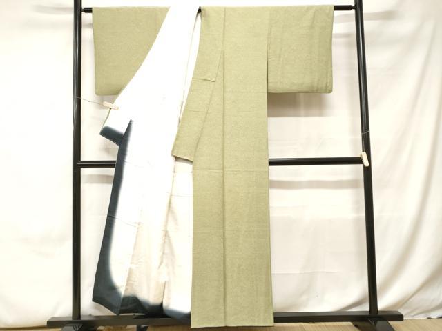 平和屋着物■江戸小紋　流水文　正絹　逸品　CABH0282ev