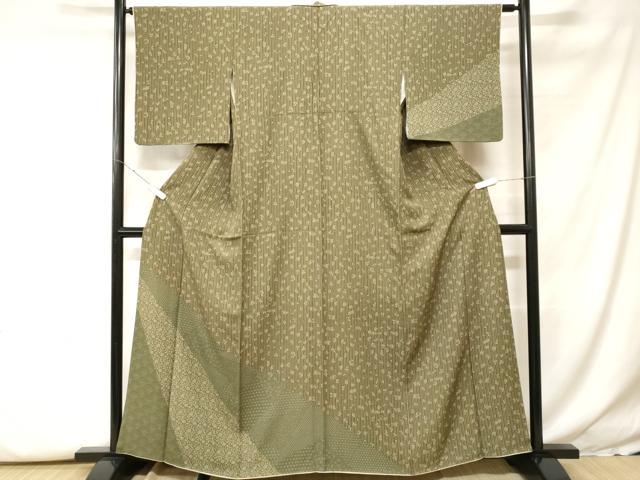 平和屋着物■訪問着　切嵌吉祥花文　正絹　逸品　CABH0286ev