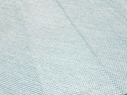 平和屋着物■大変加工の良い総絞り小紋　伊勢丹扱い　正絹　逸品　CABH0323ev