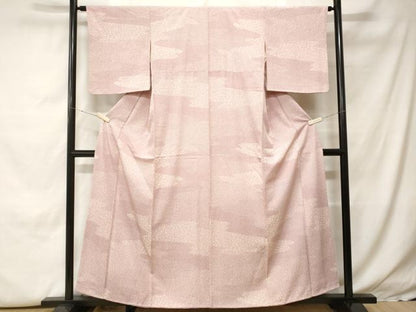 平和屋着物■上質な小紋　霰箔散らし文　正絹　逸品　CABH0329ev