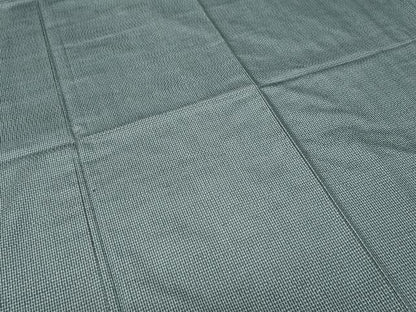 平和屋着物■男性　紬　アンサンブル　霞文　正絹　逸品　CABH0368ev