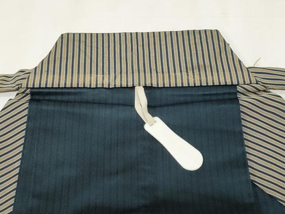 平和屋着物●男性　行灯袴　縞　正絹　逸品　CABH0371ev
