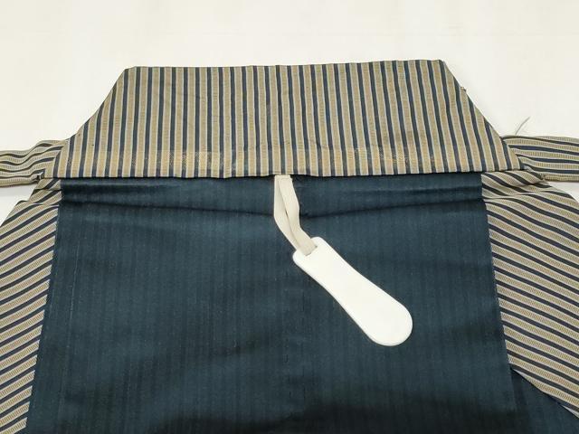 平和屋着物●男性　行灯袴　縞　正絹　逸品　CABH0371ev