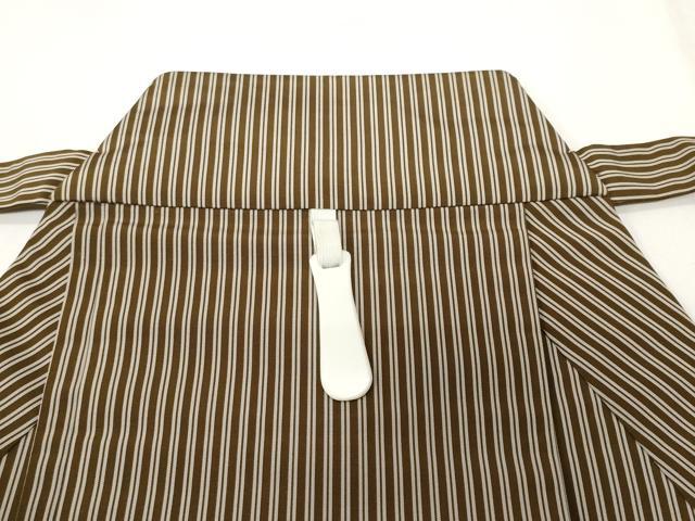 平和屋着物●男性　行灯袴　縞　正絹　逸品　CABH0372ev
