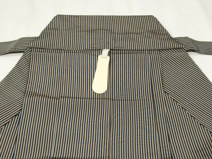平和屋着物●男性　行灯袴　縞　正絹　逸品　CABH0374ev
