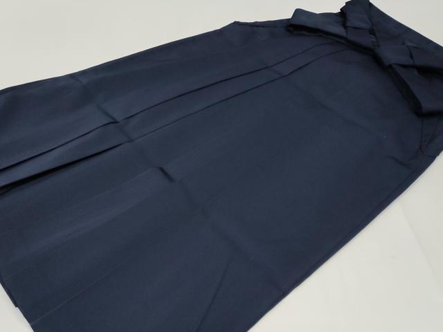 平和屋着物●女性　行灯袴　藍鉄色　ウール　CABH0379ev