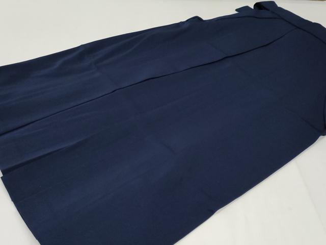 平和屋着物●女性　行灯袴　鉄紺色　ウール　CABH0380ev