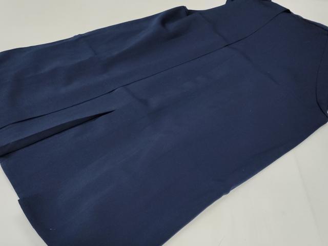 平和屋着物●女性　行灯袴　青褐色　ウール　CABH0385ev