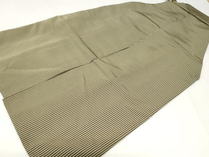 平和屋着物●男性　行灯袴　縞　正絹　逸品　CABH0387ev