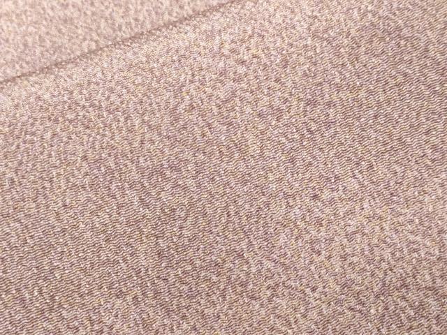 平和屋着物■上質な小紋　作家物　霞文　暈し染め　鬼しぼ縮緬　正絹　逸品　CABH0429ev